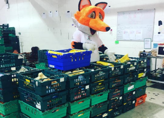 The Real Junk Food Project's Mascot!