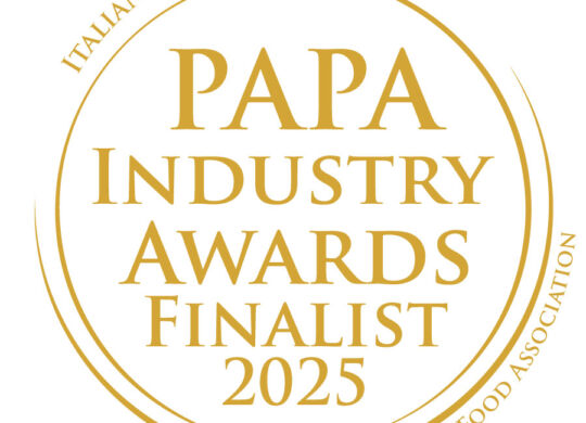 PAPA Industry Awards Finalist 2025. Italian style food award